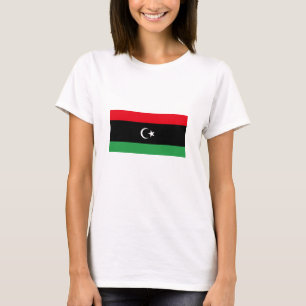 T-shirt Drapeau de la Libye