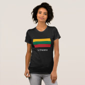 T-shirt Drapeau de la Lithuanie (Devant entier)
