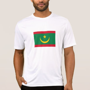 T-shirt Drapeau de la Mauritanie