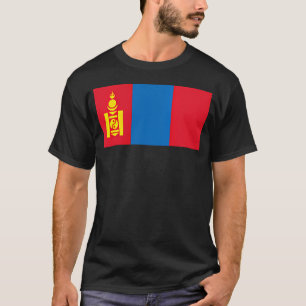 T-shirt Drapeau de la Mongolie Ulaanbaatar Mongol