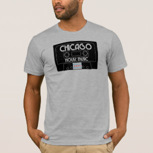 T-shirt Drapeau de la musique   Chicago de Chambre de la