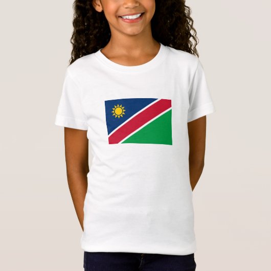 T-Shirt Drapeau de la Namibie (Devant)