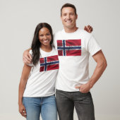 T-shirt Drapeau De La Norvège (Unisexe)