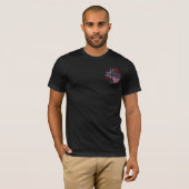T-shirt Drapeau de la Norvège (Devant entier)
