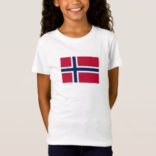 T-Shirt Drapeau de la Norvège