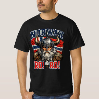 T-shirt Drapeau de la Norvège pour hommes femmes enfants N