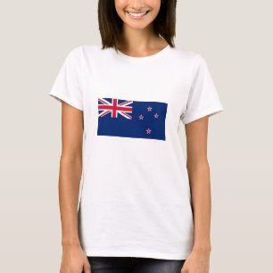 T-shirt Drapeau de la Nouvelle-Zélande