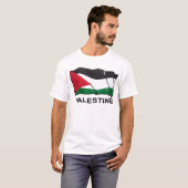 T-shirt Drapeau de la Palestine (Devant entier)