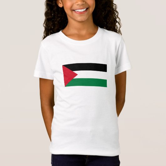 T-Shirt Drapeau de la Palestine (Devant)