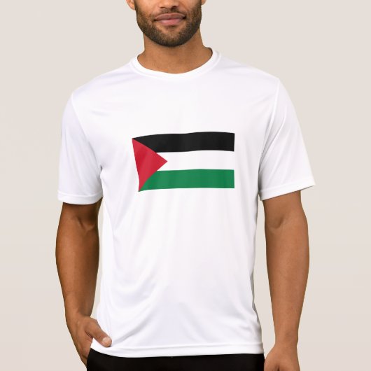 T-shirt Drapeau de la Palestine (Devant)
