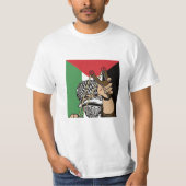 T-shirt Drapeau de la Palestine (Devant)
