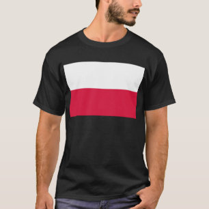 T-shirt Drapeau de la Pologne