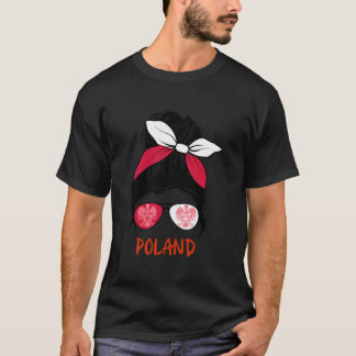 T-shirt Drapeau de la Pologne Patrimoine Pologne