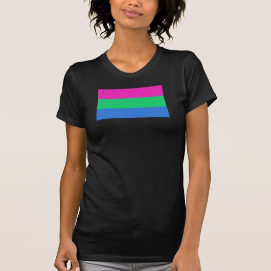 T-shirt Drapeau de la Pride (Devant)