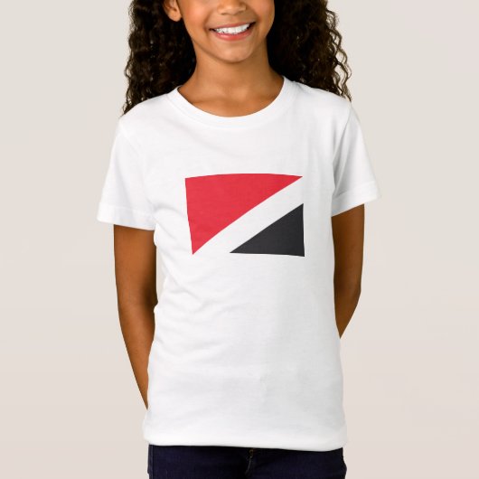 T-Shirt Drapeau de la Principauté de Sealand (Devant)