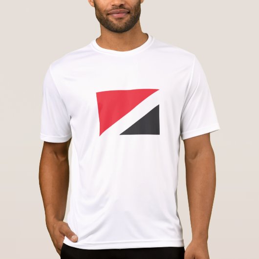 T-shirt Drapeau de la Principauté de Sealand (Devant)