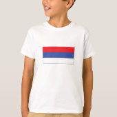 T-shirt Drapeau de la Republika Srpska (Devant)