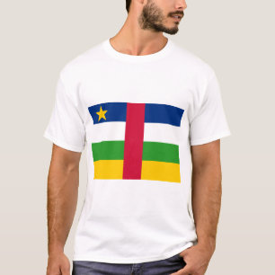 T-shirt Drapeau de la République centrafricaine