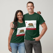 T-shirt Drapeau de la République de Berkeley Californie (Unisexe)