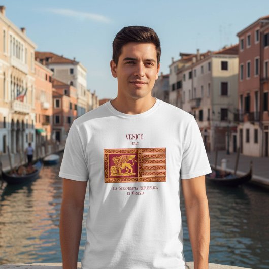 T-shirt Drapeau de la République de Venise