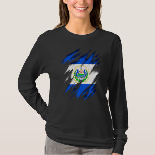 T-shirt Drapeau de la République d'El Salvador