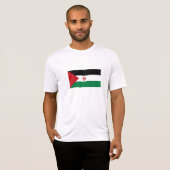 T-shirt Drapeau de la République démocratique arabe sahrao (Devant entier)