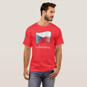 T-shirt Drapeau de la République Tchèque Lokomotiva T-Shir (Devant entier)