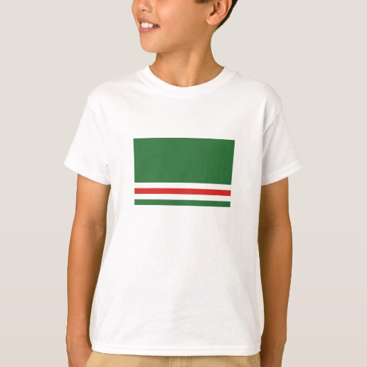 T-shirt Drapeau de la République tchétchène d'Ichkérie (Devant)