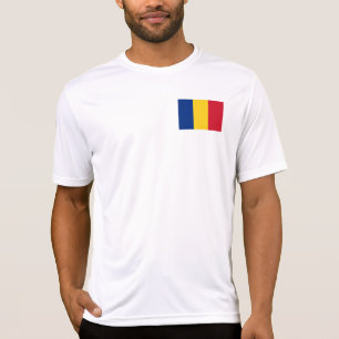 T-shirt Drapeau de la Roumanie