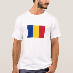 T-shirt Drapeau de la Roumanie