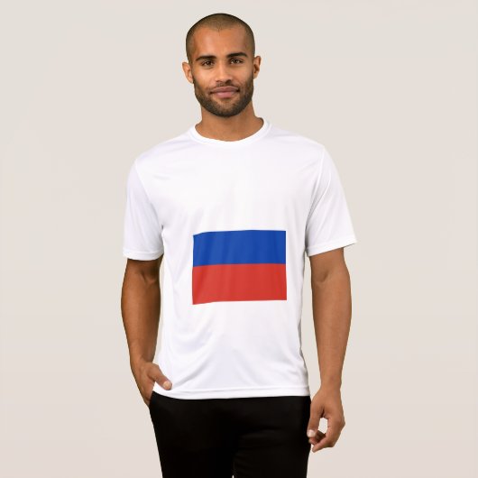 T-shirt Drapeau de la Russie (Devant entier)