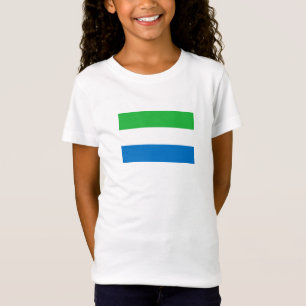 T-Shirt Drapeau de la Sierra Leone