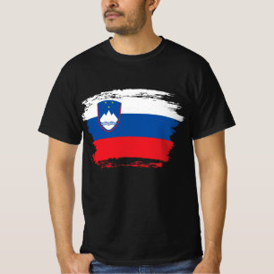 T-shirt Drapeau de la Slovénie