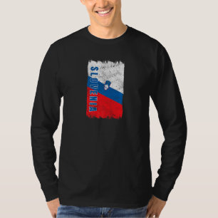 T-shirt Drapeau de la Slovénie Slovenija Ljubljana Premium