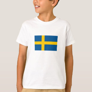 T-shirt Drapeau de la Suède