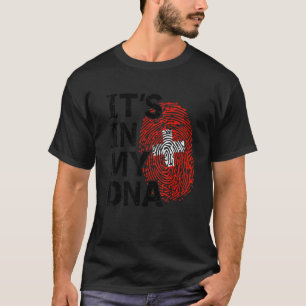 T-shirt Drapeau de la Suisse C'est Dans Mon Adn Racines Su