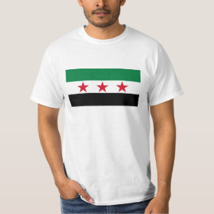 T-shirt Drapeau de la Syrie