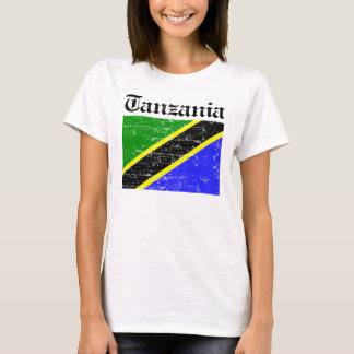 T-shirt Drapeau de la Tanzanie