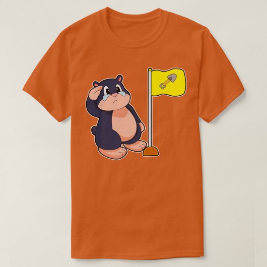 T-shirt Drapeau de la taupe (Design devant)