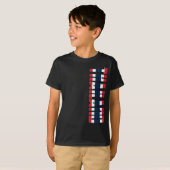 T-shirt Drapeau de la Thaïlande (Devant entier)