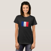 T-shirt Drapeau de la Tour Eiffel (Devant entier)