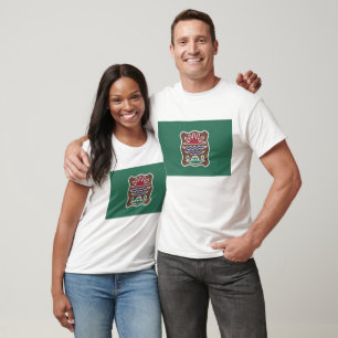 T-shirt Drapeau de la tribu des Abenaki de l'Ouest Missisq