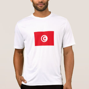 T-shirt Drapeau de la Tunisie