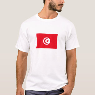 T-shirt Drapeau de la Tunisie