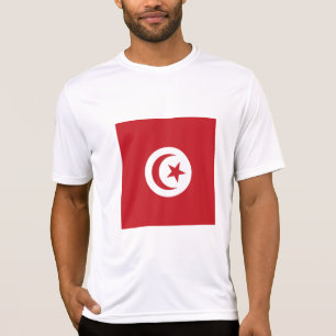 T-shirt Drapeau de la Tunisie