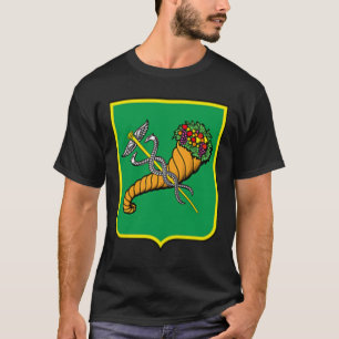 T-shirt Drapeau de la ville de Kharkiv Ukraine Fierté ukra