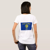 T-shirt Drapeau de la Zip Jogger en polaire féminine de l' (Dos entier)