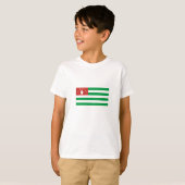 T-shirt Drapeau de l'Abkhazie patriotique (Devant entier)