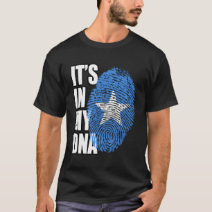 T-shirt Drapeau de l'ADN du patrimoine somalien
