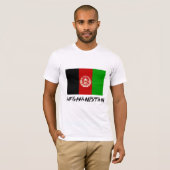 T-shirt Drapeau de l'Afghanistan (Devant entier)